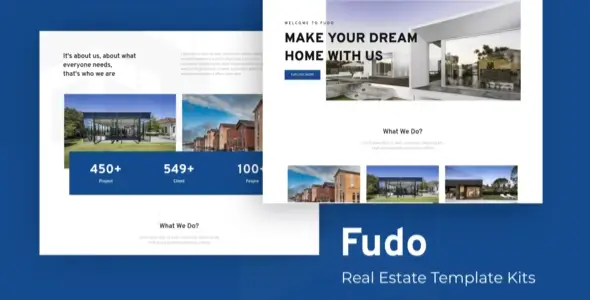 Fudo – Real Estate Elementor Template Kit
